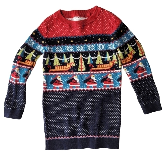 Next Christmas Sweater Dress - Picture 1 of 4